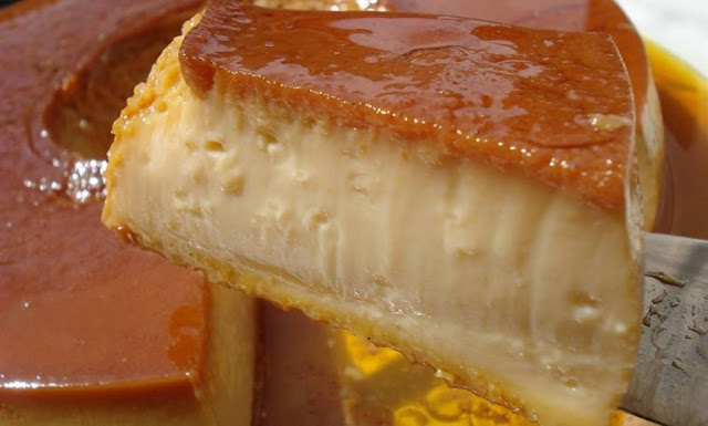 Pudim na panela de pressão