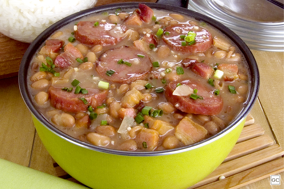 Feijão Suculento: Perfeito para o almoço