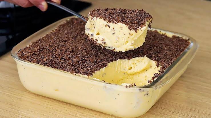 Mousse de maracujá sem leite condensado