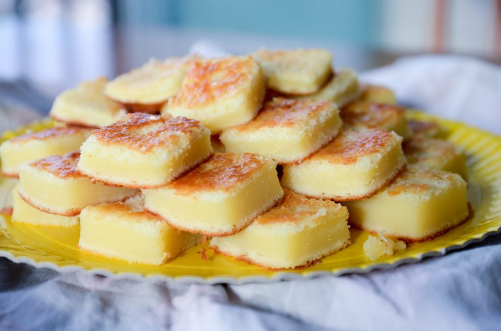 Bolo de Queijo Minas e leite condensado no Liquidificador