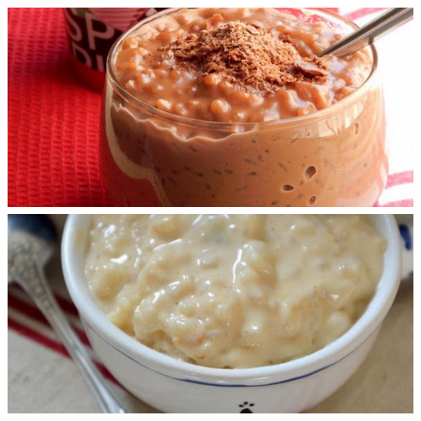 Arroz doce diferente: 2 Versões de dar água na boca