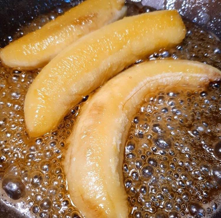 Banana Caramelizada Fica uma Delícia