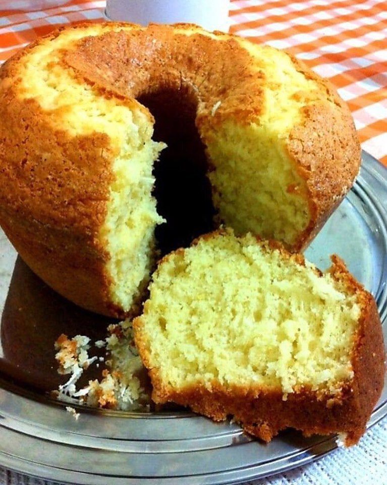 Bolo de Requeijão fofo