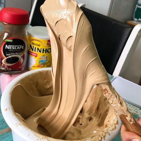Receita maravilhosa de café cremoso