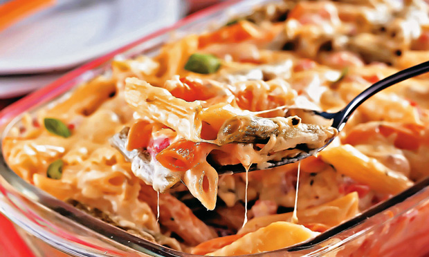 Macarrão de Forno Com Frango