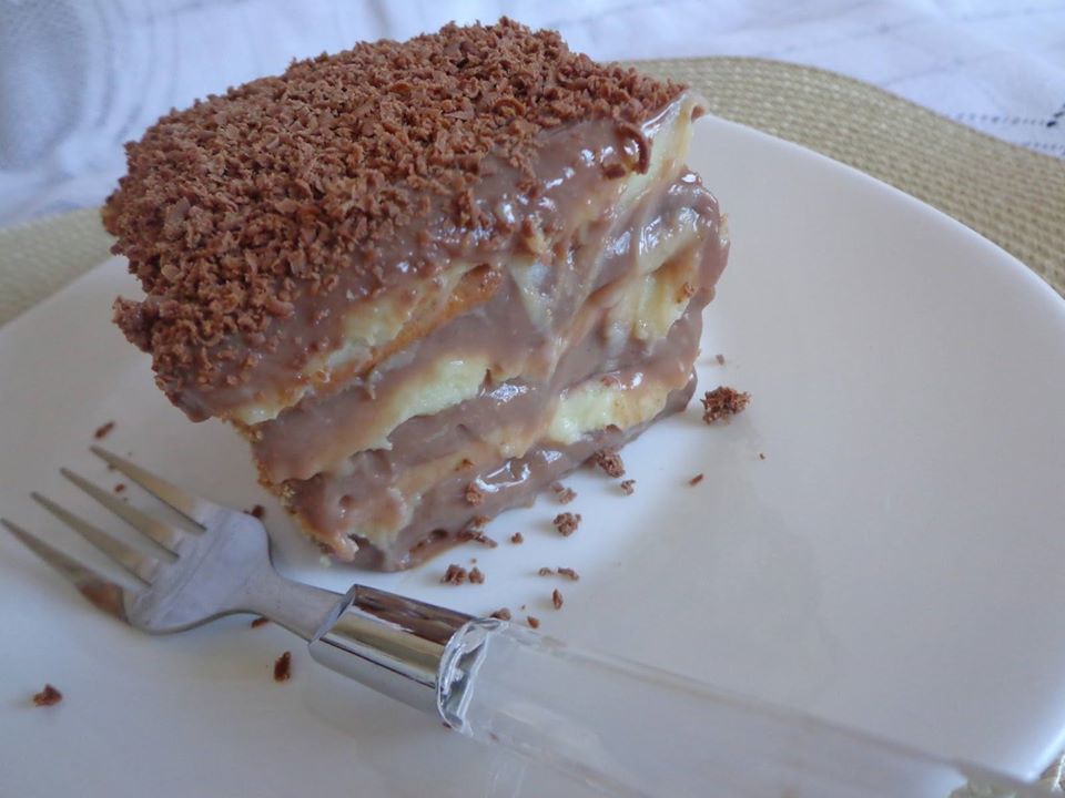 Pavê de chocolate