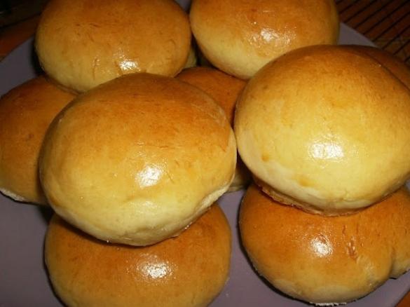 Pão de leite caseiro tradicional