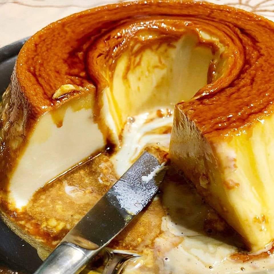 Pudim de Leite em Pó no Forno