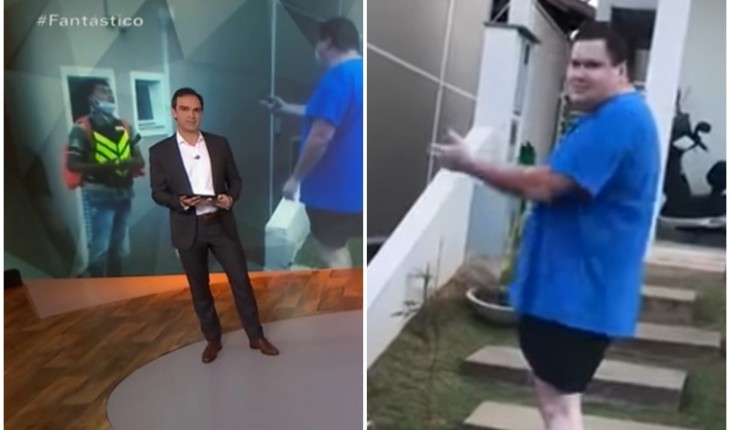 Fantástico mostra qual o problema mental de homem que atacou entregador em condomínio