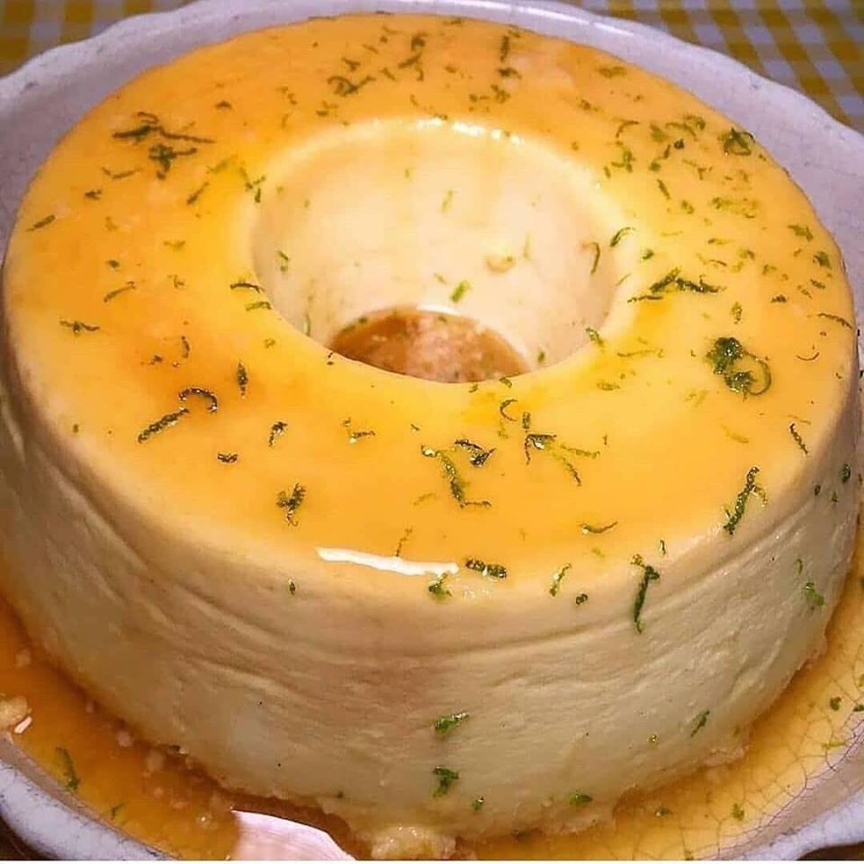 Pudim de Limão maravilhoso