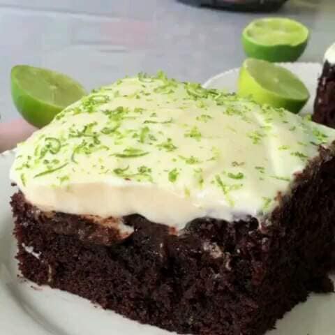 Bolo de Limão com Chocolate