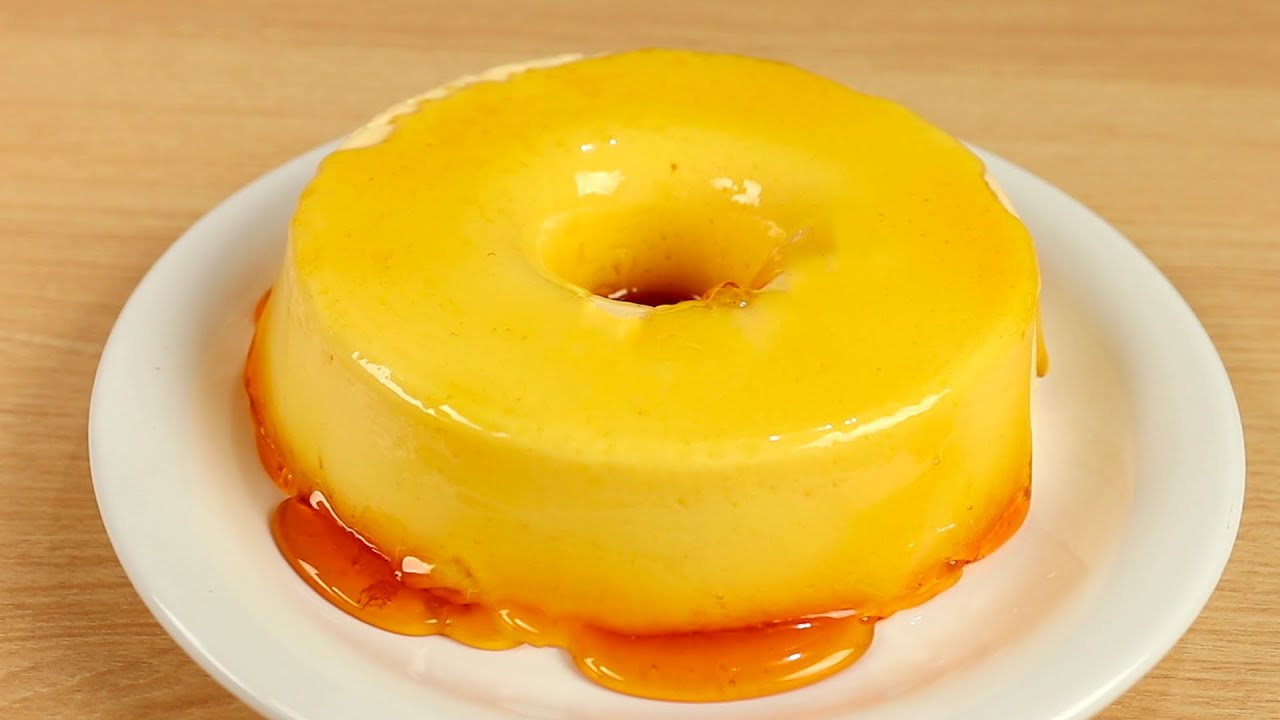 Pudim de Tang, Fácil e Rápido, Sem Forno e Sem Ovos