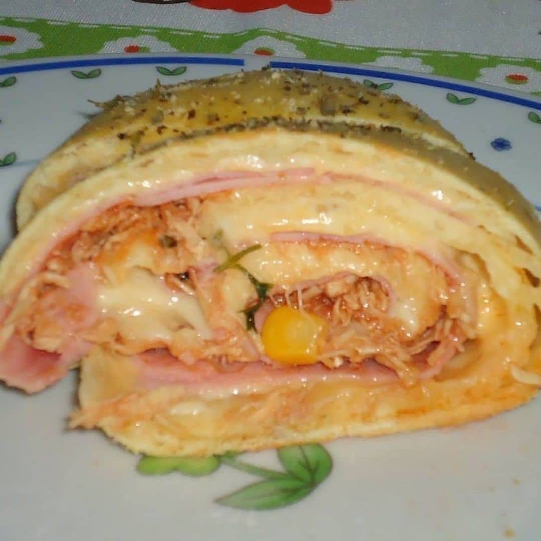Rocambole Salgado prático e saboroso