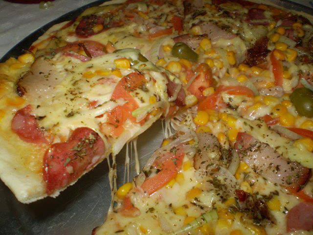 Pizza de Liquidificador