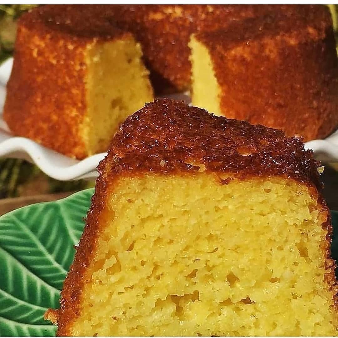 Bolo de cuscuz gostinho da fazenda