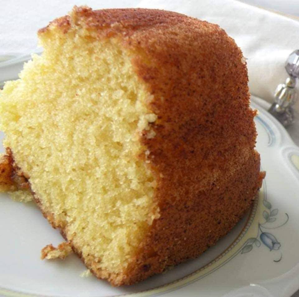 Bolo Areia fácil e delicioso