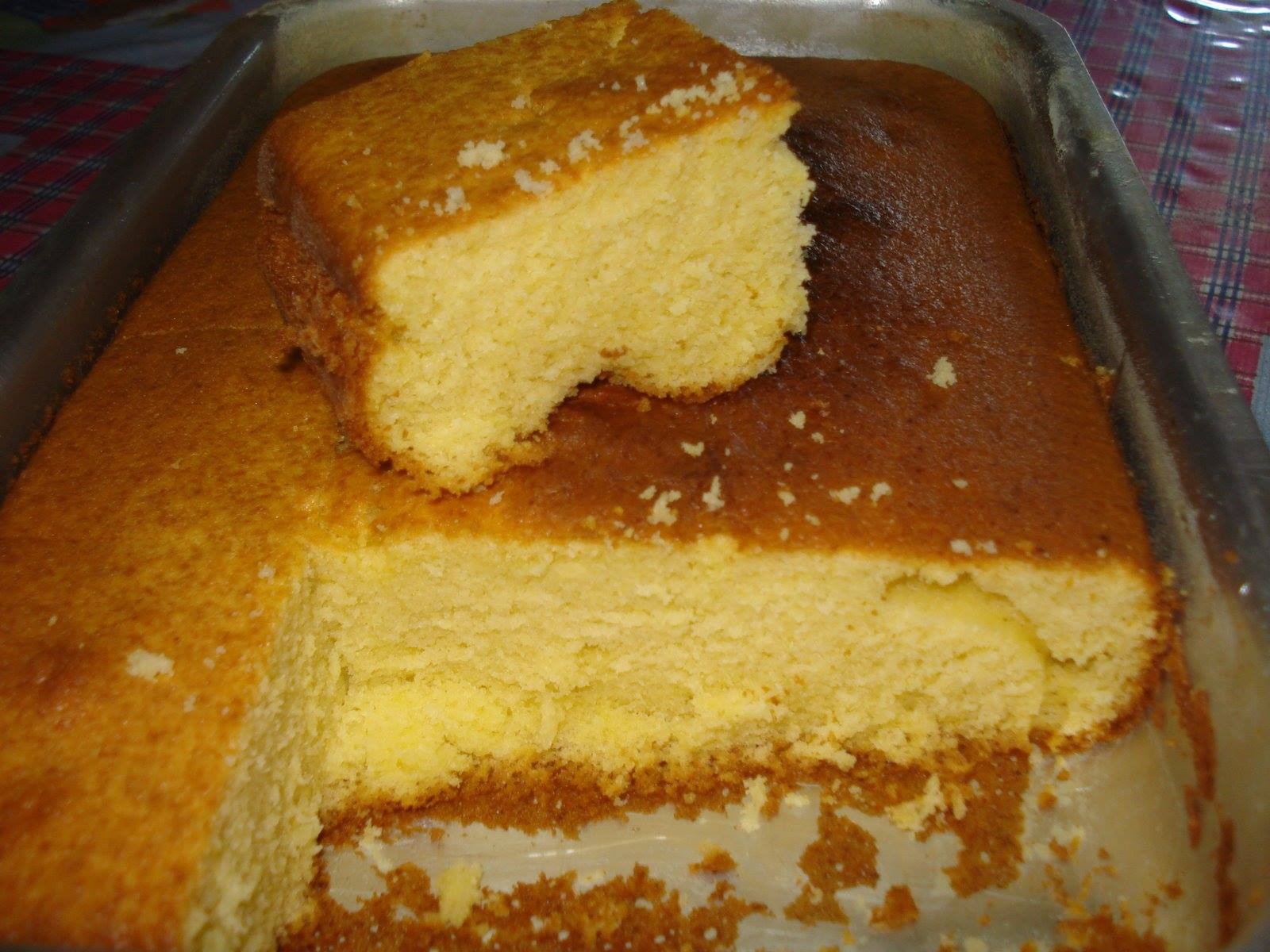 Bolo de Fubá prático e saboroso