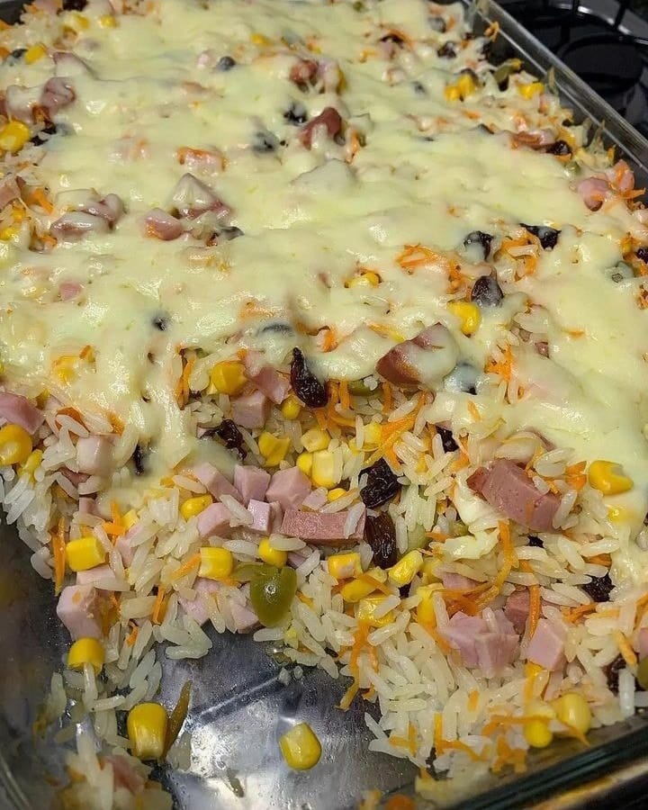 Arroz Natalino Colorido