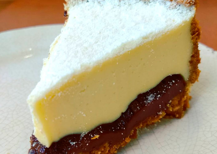 Torta de Leite Ninho com Nutella Cremosa