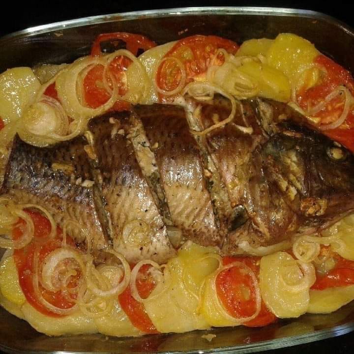 Tilápia Assada no Forno