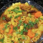 Sopa de Legumes com Macarrão e Carne | Receita Fácil