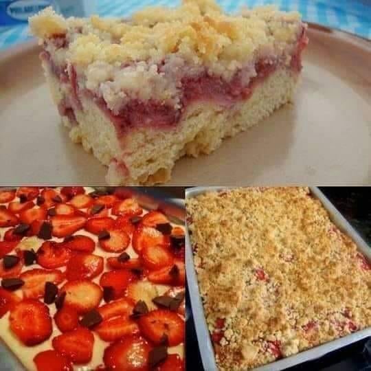 Cuca de Morango