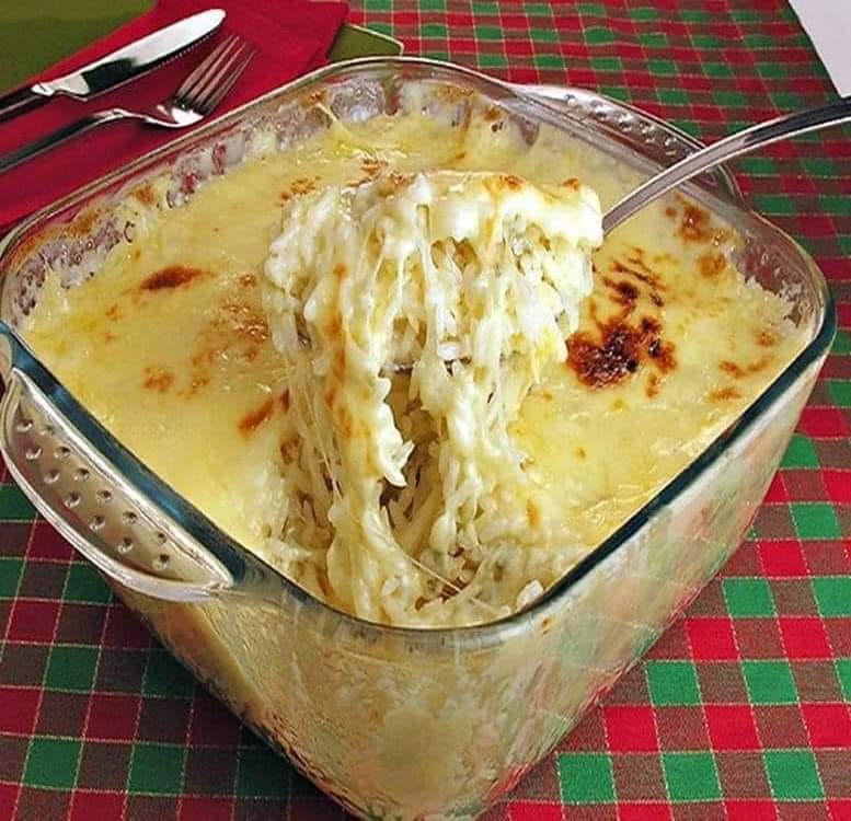 Receita de arroz 4 queijos delicioso