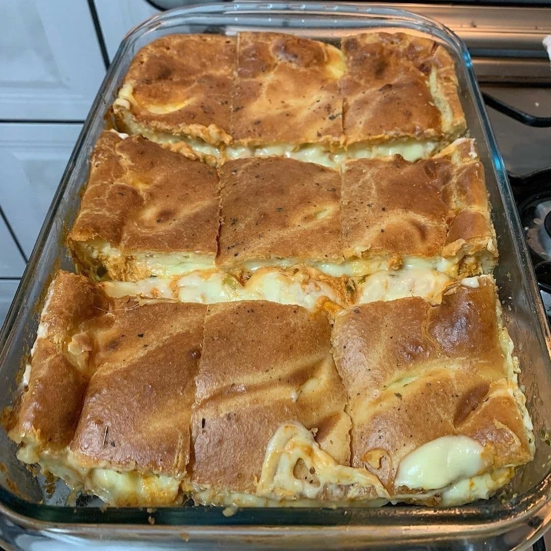 Torta Cremosa de Frango