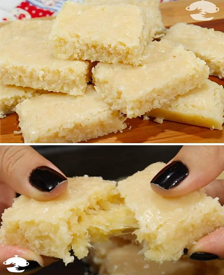 Cocada com leite condensado