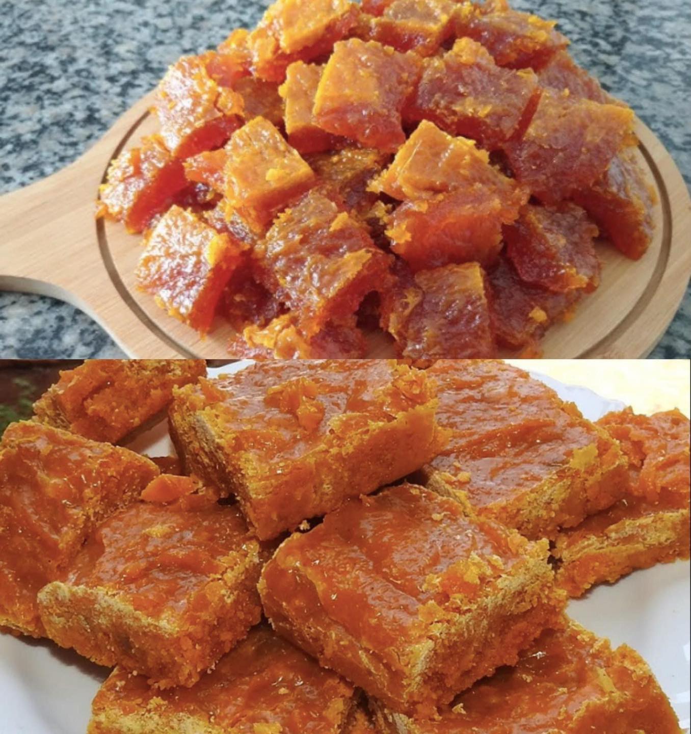 Doce de corte de Abóbora Tradicional