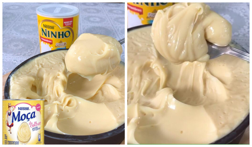 Como fazer Moça Cremoso caseiro