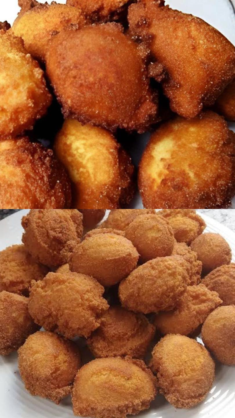 Bolinho Frito de Fubá Sequinho e Macio