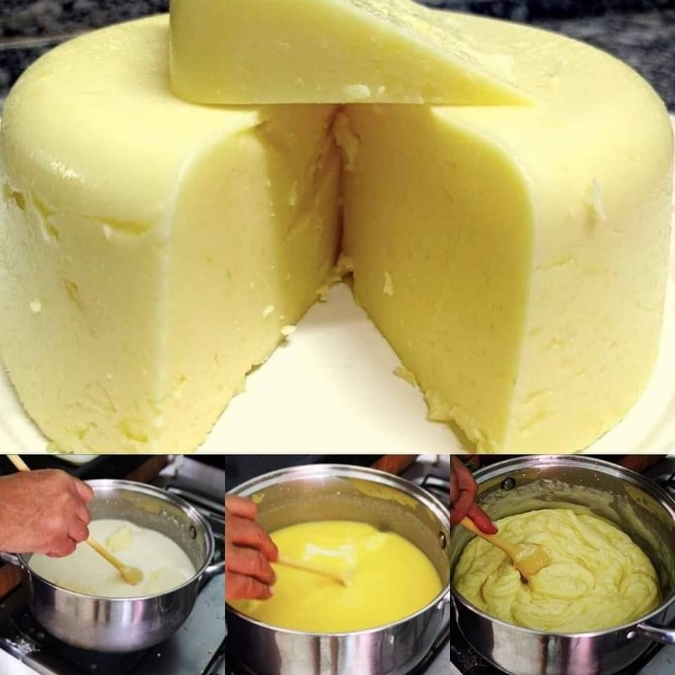 Mussarela Caseira Fácil e Barata para Fatiar