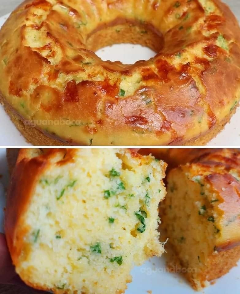 Bolo Salgado de Legumes