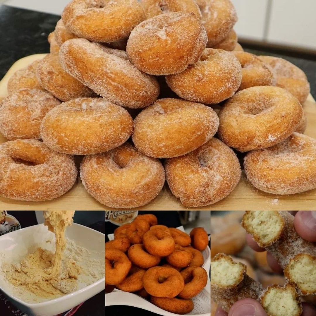 Rosquinha Frita de Padaria