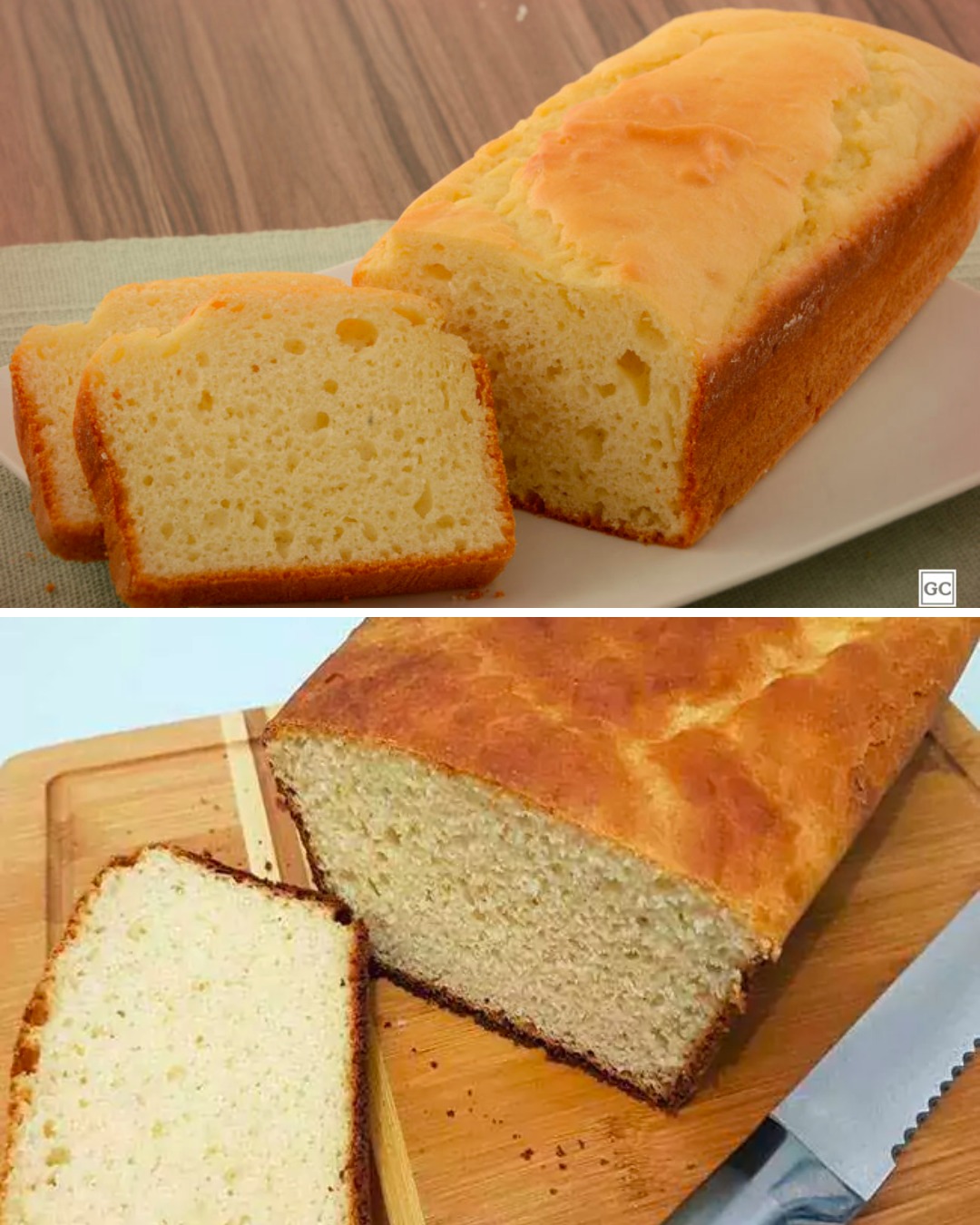 Pão de forma de liquidificador simples