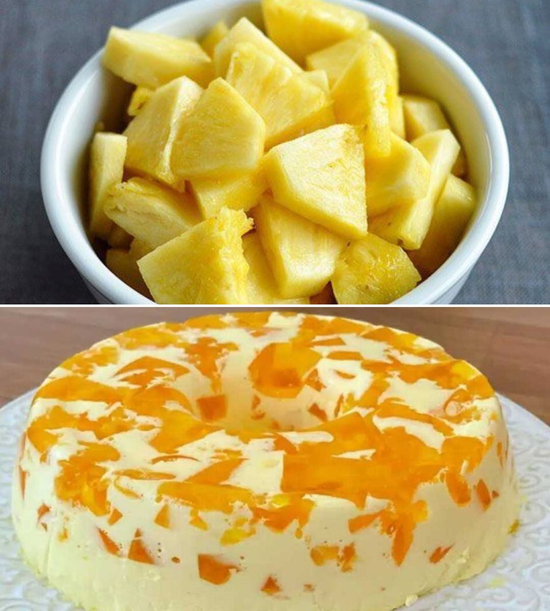 Doce de Abacaxi no Creme