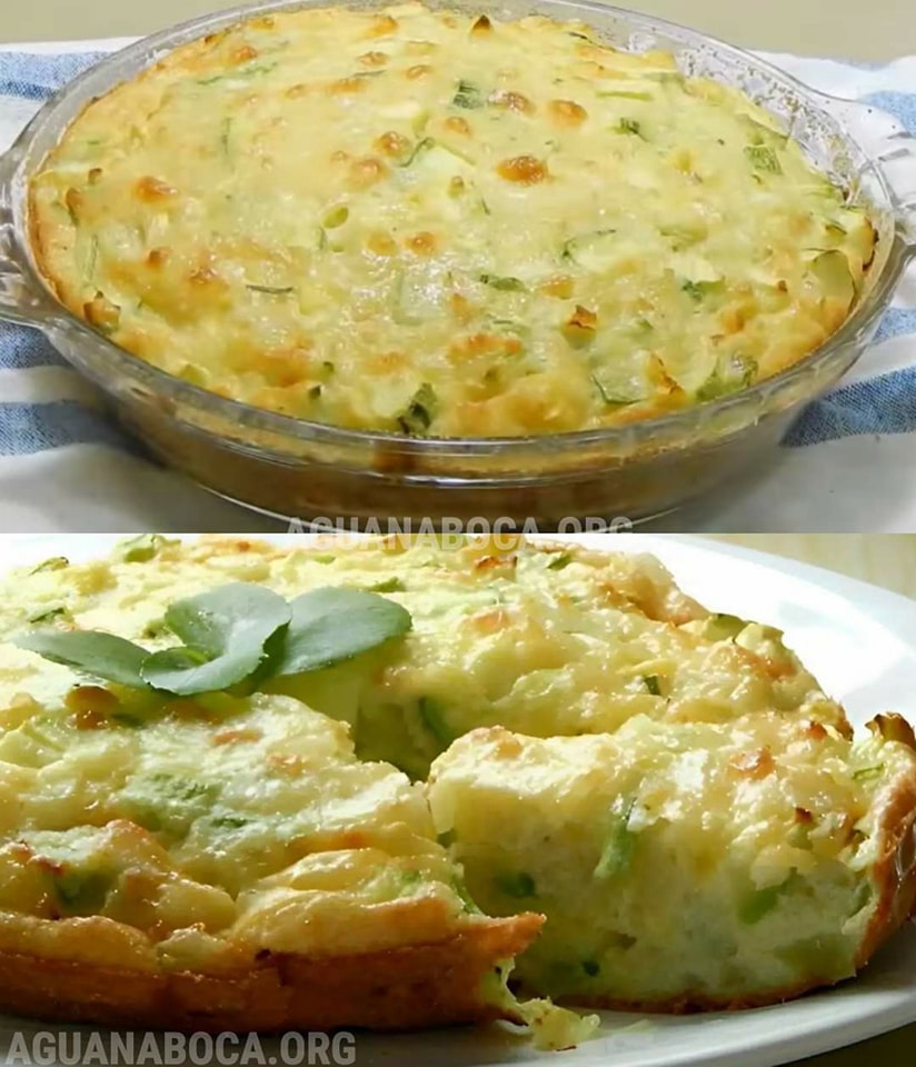 Torta de abobrinha super saborosa