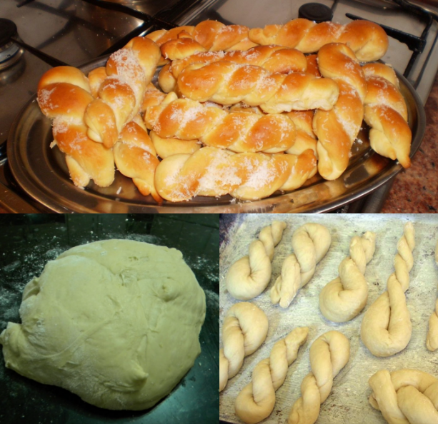 Rosquinha trançada