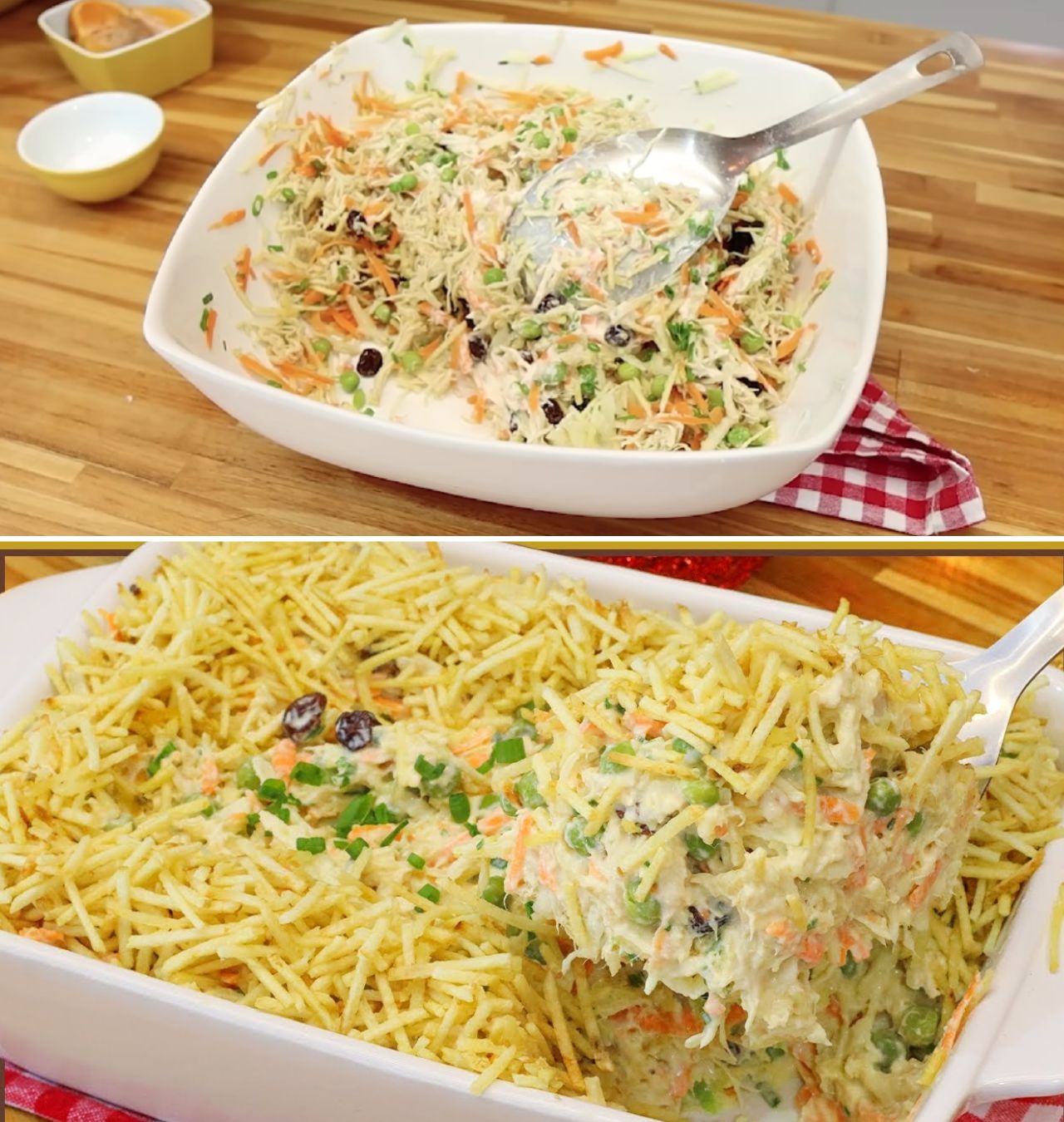 Salpicão de frango para o seu natal