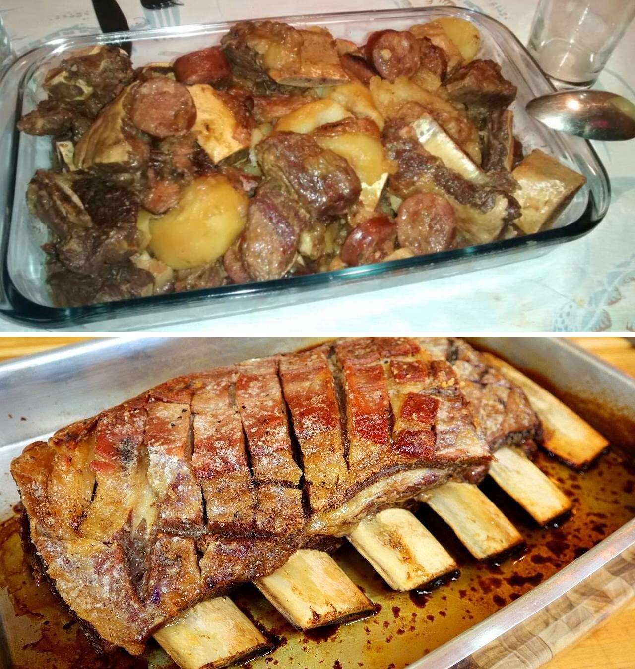 Costela assada no forno que desmancha