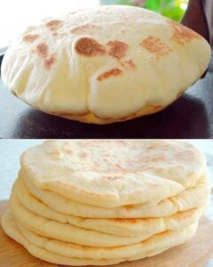 Pão Sírio de Frigideira Fácil e Macio
