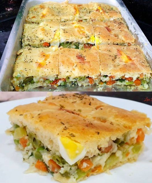 Torta de legumes fácil: pronta em 30 minutos de forno