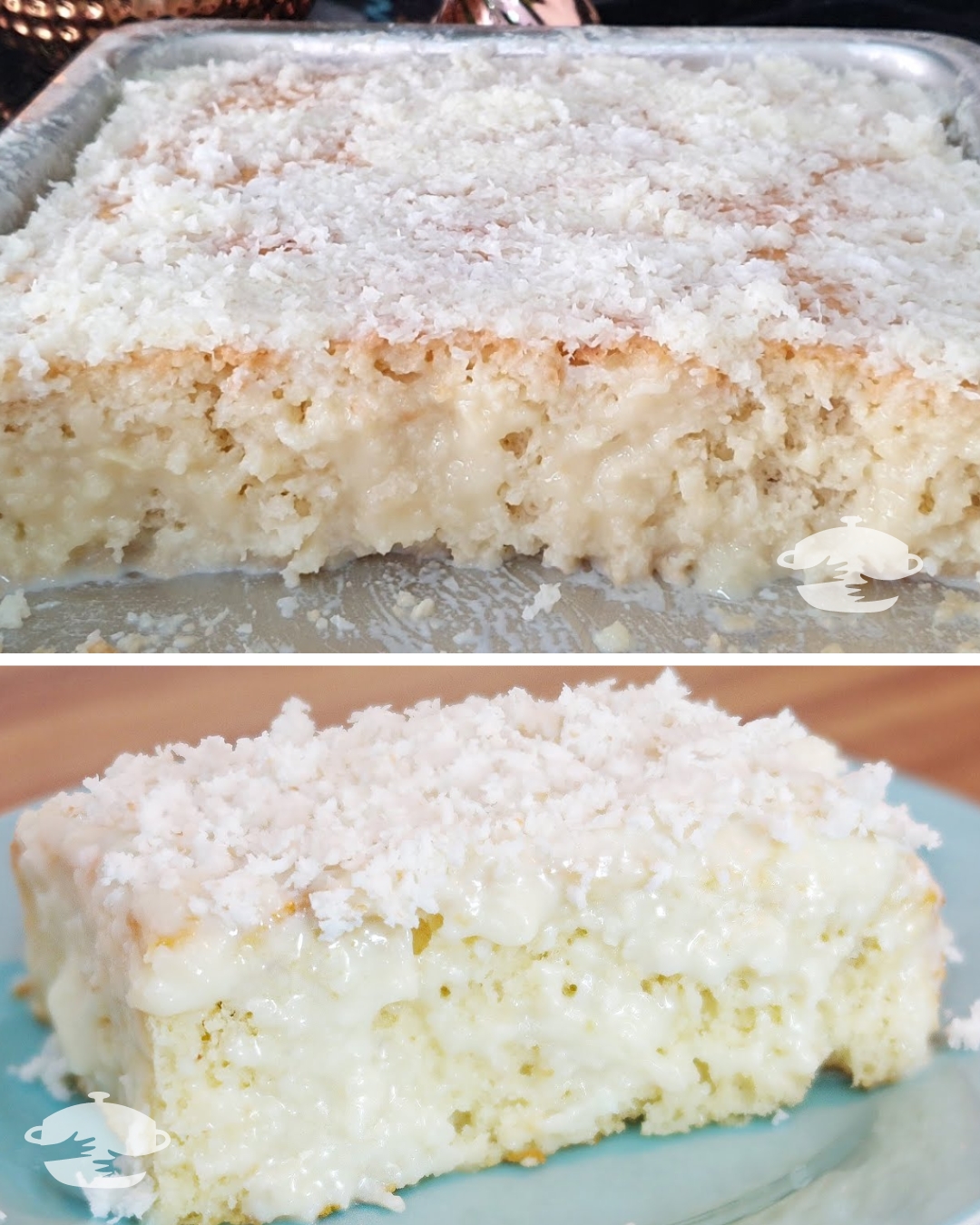 Bolo toalha felpuda gelado e bem molhadinho