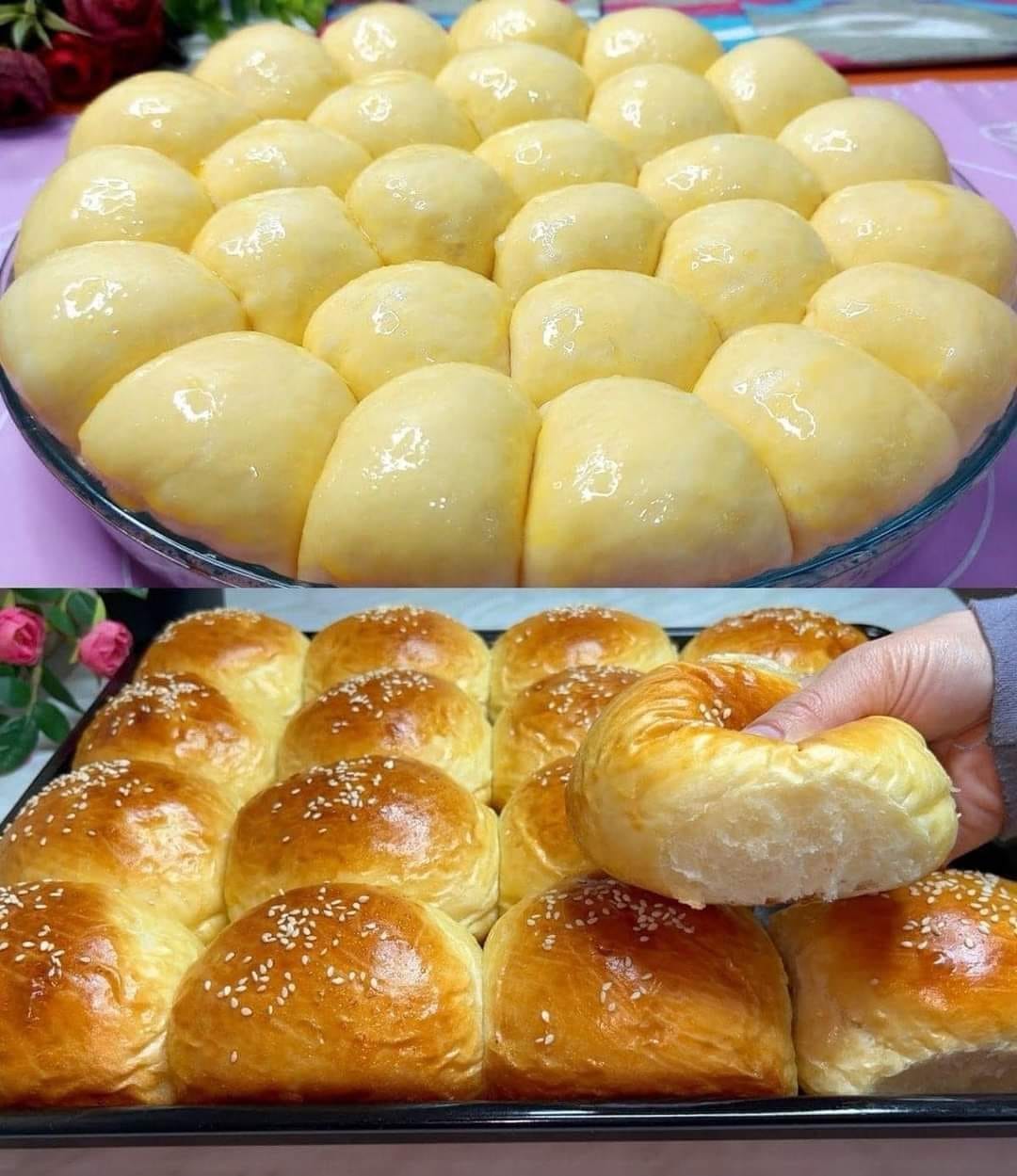 Pão caseiro macio tipo brioche para sanduíches