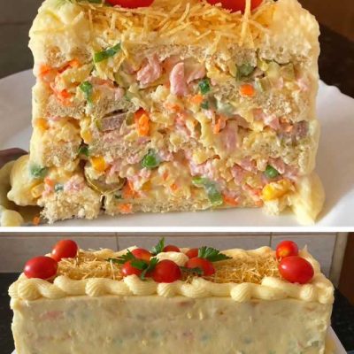 Torta Fria de Frios com Pão de Forma: Receita Fácil