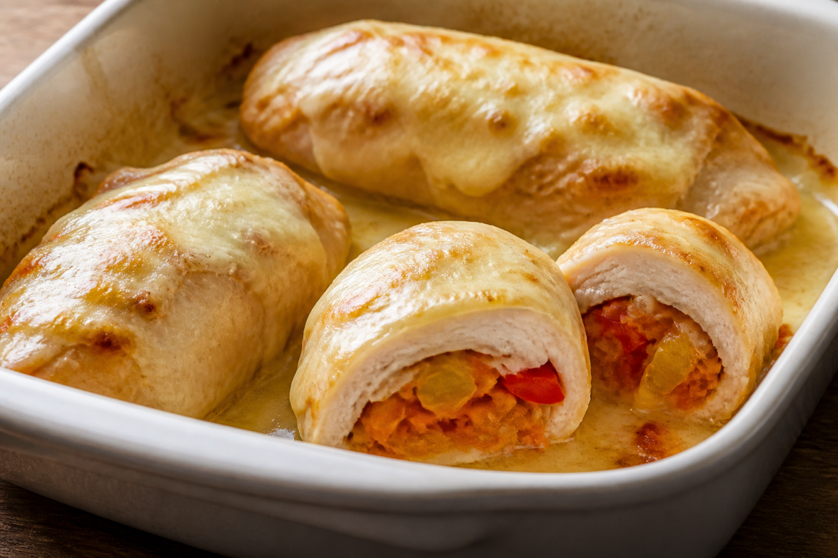 Peito de Frango Recheado Simples