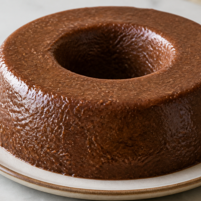 Pudim El Mandarim com Chocolate e Coco (Receita Portuguesa)